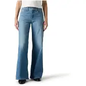 Levi's 318 Shaping Wide Leg Jeans Bleu 32 / 30 Femme
