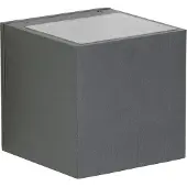 Albert Applique LED carrée Rhain anthracite