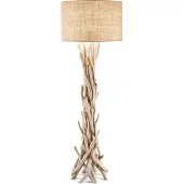 Ideal Lux DRIFTWOOD Lampadaire en bois 1 ampoule