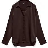 Vero Moda Miro Long Sleeve Shirt Marron M Femme