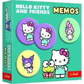 Trefl Gry Jeu Mémo Hello Kitty - Amusement Éducatif pour Enfants 2+
