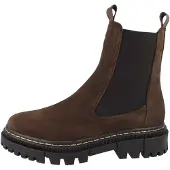 Tamaris Chelsea Boots brun foncé