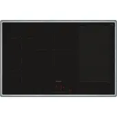 Siemens iQ700, Table de cuisson à induction, 80 cm, Noir, Avec cadre en pose libre, EX845HVC1E