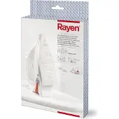 Rayen 6205 semelle pour fer téflon/silicone blanc 24 x 17 x 1 cm
