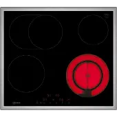NEFF N 70, Table de cuisson électrique, 60 cm, noir, avec cadre à poser, T16SDF9L0