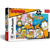 Trefl Puzzle 100 Garfield paresseux 16521