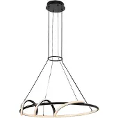 Rabalux 72022 Suspensions Menazi LED 46 métal silicone noir