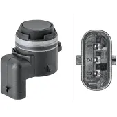 Hella Radar de recul 6PX358 141-781