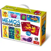 Trefl Memo Classic Plus Cute monsters