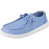 HEY DUDE Chaussure à lacets 'Wendy Stretch Canvas' bleu