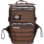 Elitex Training Sac à dos tactique , 25 litres, couleur marron. Marque : Braun. Taille unique