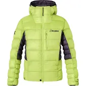 Berghaus Veste à capuche Mtn Arete Ultra Down Yel/Pur, M (50), Hommes -