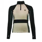 Mountain Peak T-shirt 1ere peau avec zip femme