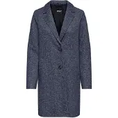 ONLYU Manteau mi-saison 'ONLSedona Carrie' gris foncé