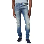 G-Star Jeans slim pour hommes, modèle 3301, multicolores (teinture effet délavé "Faded new Moon", référence 51001-C052-H4)