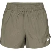 Asics Nagino Run Adjustable 4in Shorts Vert M Femme