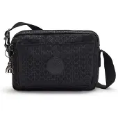 Kipling Sac à bandoulière 'Abanu' gris foncé / noir
