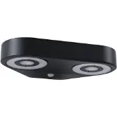 Paulmann LED Applique murale d'extérieur Silma Détecteur de mouvement àcrépusculaire (IR)