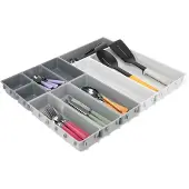 Joseph Joseph Blox ensemble de 10 Compartiments de Rangement en Plastique pour Cosmétiques Articles de Papeterie Ustensiles Tiroir Plastique