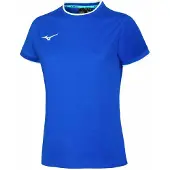 Mizuno T-shirt pour femme / Bleu roi/Blanc / Taille M