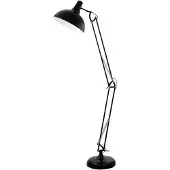 Eglo Lampadaire Borgillio noir 94698