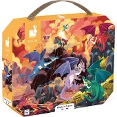 Janod Puzzle Terre de dragons 54pcs (54 pièces)