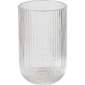 Boltze Szklanka do wody Rigano ryflowane szkło 320 ml, Verres, Transparent