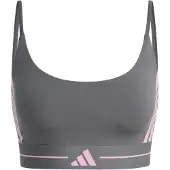 Adidas Brassière maintien léger femme Hyperglam 3-Stripes