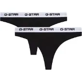 G-Star Lot de 2 slips - Noir - Femmes