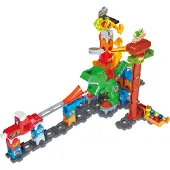 Vtech Marble Rush Aventures des Dinosaures, ensemble magnétique XL400E, circuit de billes