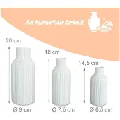 Relaxdays Vasen Set (3x)