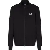 EA7 pour homme. 8NPM36_PJVTZ Sweat-shirt noir avec logo (XXS), Casuel, Sport, Coton, Multisport