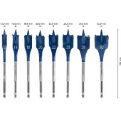 Bosch EXP SelfCutSpeed Jeu de mèches plates 8 pièces - 2608902111
