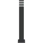 vidaXL Lampadaire d'extérieur noir 80 cm aluminium