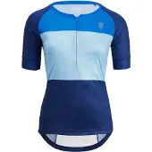 Silvini Maillot Stabina WD1432 pour femme, bleu marine, coupe courte, taille L 3119-WD1432-32304