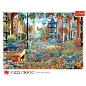 Trefl PUZZLE 2000 Fleuriste à Amsterdam 27128