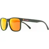 Red Bull Spect Eyewear Lunettes de soleil Red Bull Spect EDGE vertes avec verres miroirs