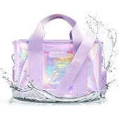 Case-mate Mini Travel Tote Bag - Sac à bandoulière étanche (Soap Bubble)