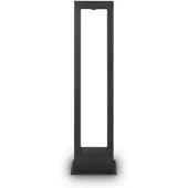 Maytoni Lampadaire LED, lampe d'extérieur, métal, graphite, H 100 cm