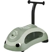 Globber WALK N' ROLL 2in1 ECO - Chariot de marche, voiture à pousser, voiture à glisser, transformation sans outils, ne bascule pas, pistache