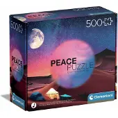 Clementoni Puzzle CLE 500 PeaceCol.Rêve de nuit étoilée 35527