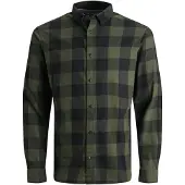 Jack & Jones Chemise olive / noir