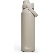 CamelBak Bouteille d'eau isotherme Thrive Chug 940 ml en acier inoxydable avec couvercle anti-fuite et poignée de transport