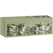 Markenlos 1000 panorama puzzle Secret Garden 1