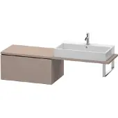 Duravit Élément bas de console L-CUBE 400x820x547mm basalte mat