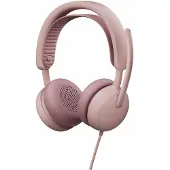 Logitech Zone Wired 2 Casque Avec fil Arceau Appels/Musique USB Type-C / USB Type-A Rose