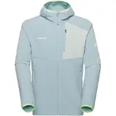 Mammut Veste à capuche Madris Light ML pour homme, 50662 nebla-silver sage, L, Référence 1014-03842-50662-115