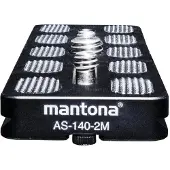 Mantona As- Quick Release Plate 140-2m Noir
