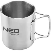 Neo Gobelet de voyage de 320 ml, Tasse, Argent