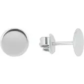 Brilio Silver - Boucles d'oreilles minimalistes en argent GOLD012